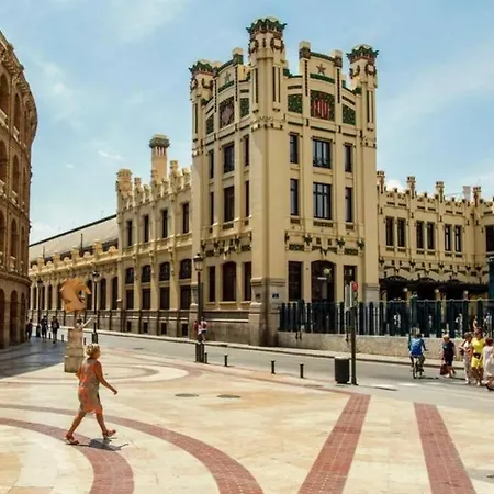 Centrico Cerca Al Ayuntamiento+luminoso+acogedor Апартаменты Валенсия